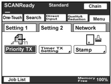 KONICA BIZHUB 362 - Specifying priority transmission - 1