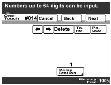KONICA BIZHUB 362 - To program a one-touch dial button - 7