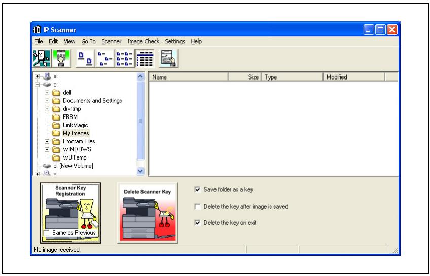 KONICA BIZHUB 362 - Registering a scan button - 1