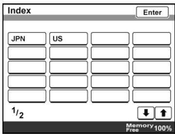 KONICA BIZHUB 362 - To name an index - 2