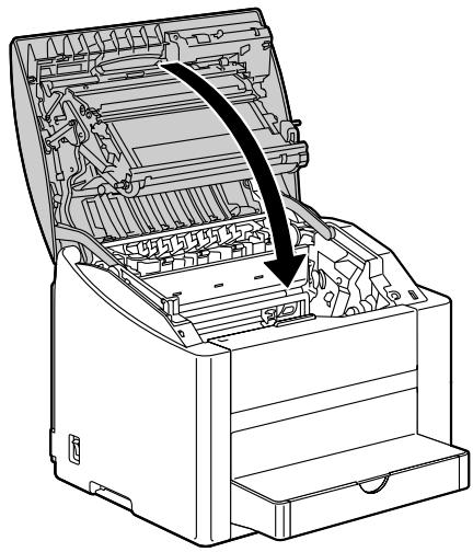 KONICA BIZHUB C10P - Press down on the toner cartridge until it snaps into place. - 3