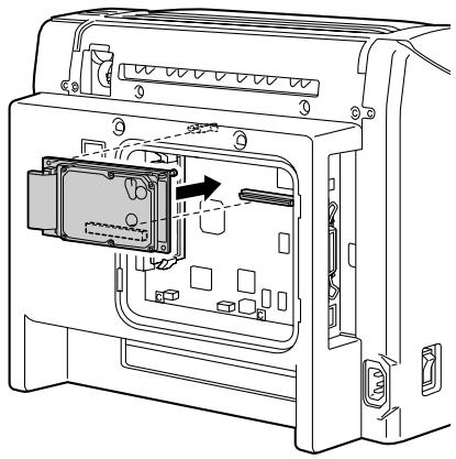 KONICA BIZHUB C10P - Remove the backup battery from the back of the hard disk. - 4