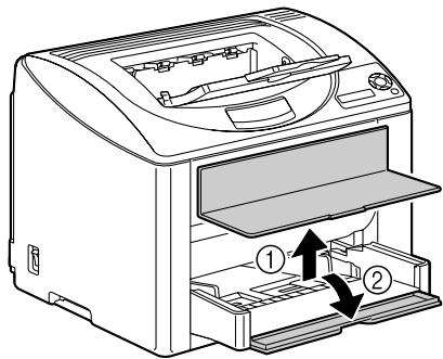KONICA BIZHUB C10P - Loading Envelopes - 1