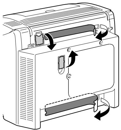 KONICA BIZHUB C10P - Installing the Duplex Option - 2