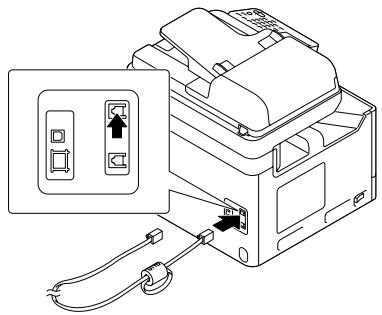 KONICA BIZHUB C35 - • Câble téléphonique - 1