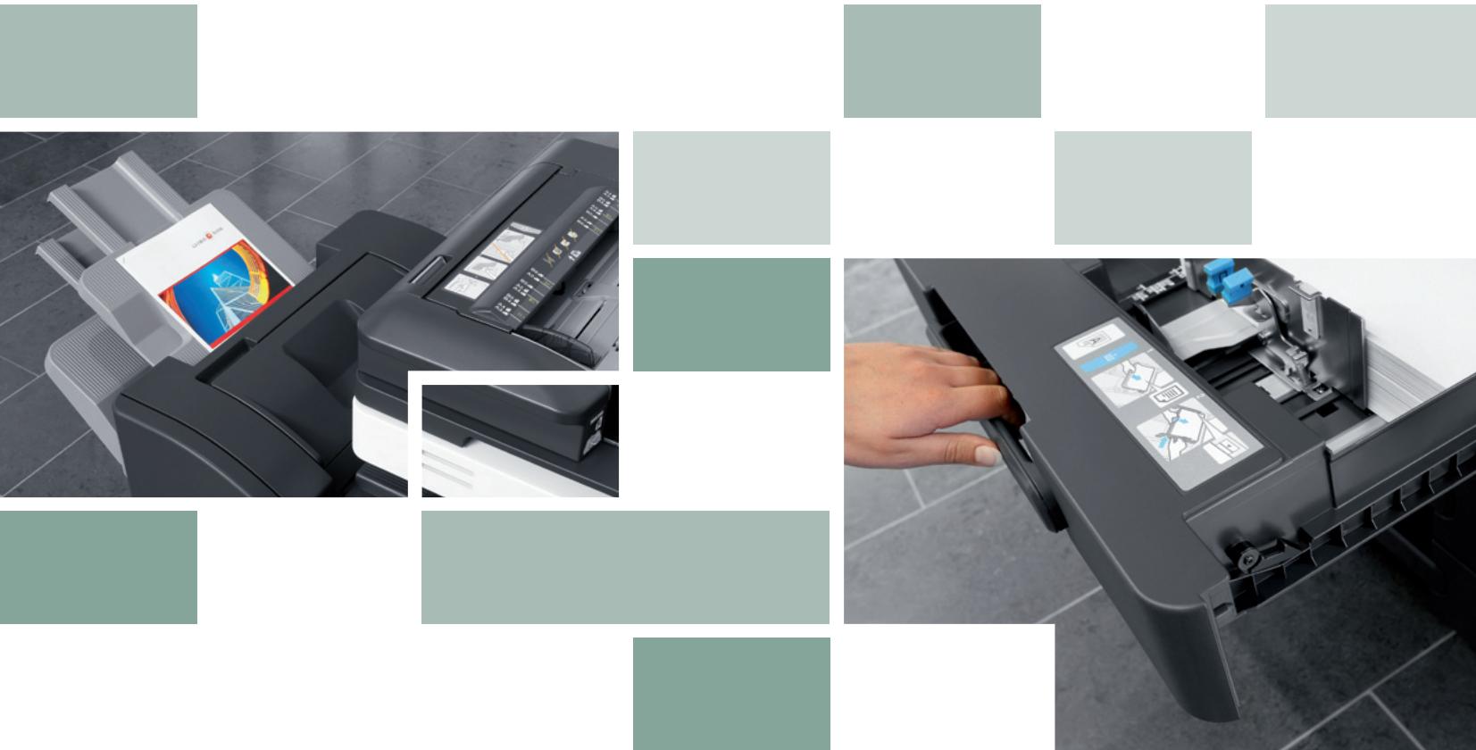 KONICA BIZHUB C360 - Finishing options - 9
