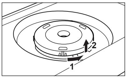 KONICA CM-2600D - Removing the Target Mask - 1