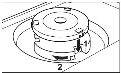 KONICA CM-2600D - Attaching a Target Mask - 1