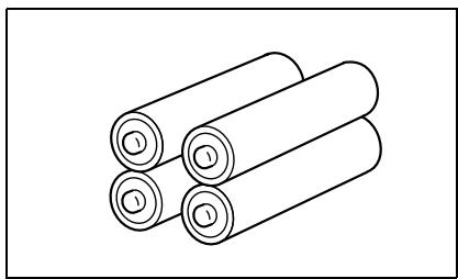 KONICA CM-2600D - AA-size battery (× 4) - 5