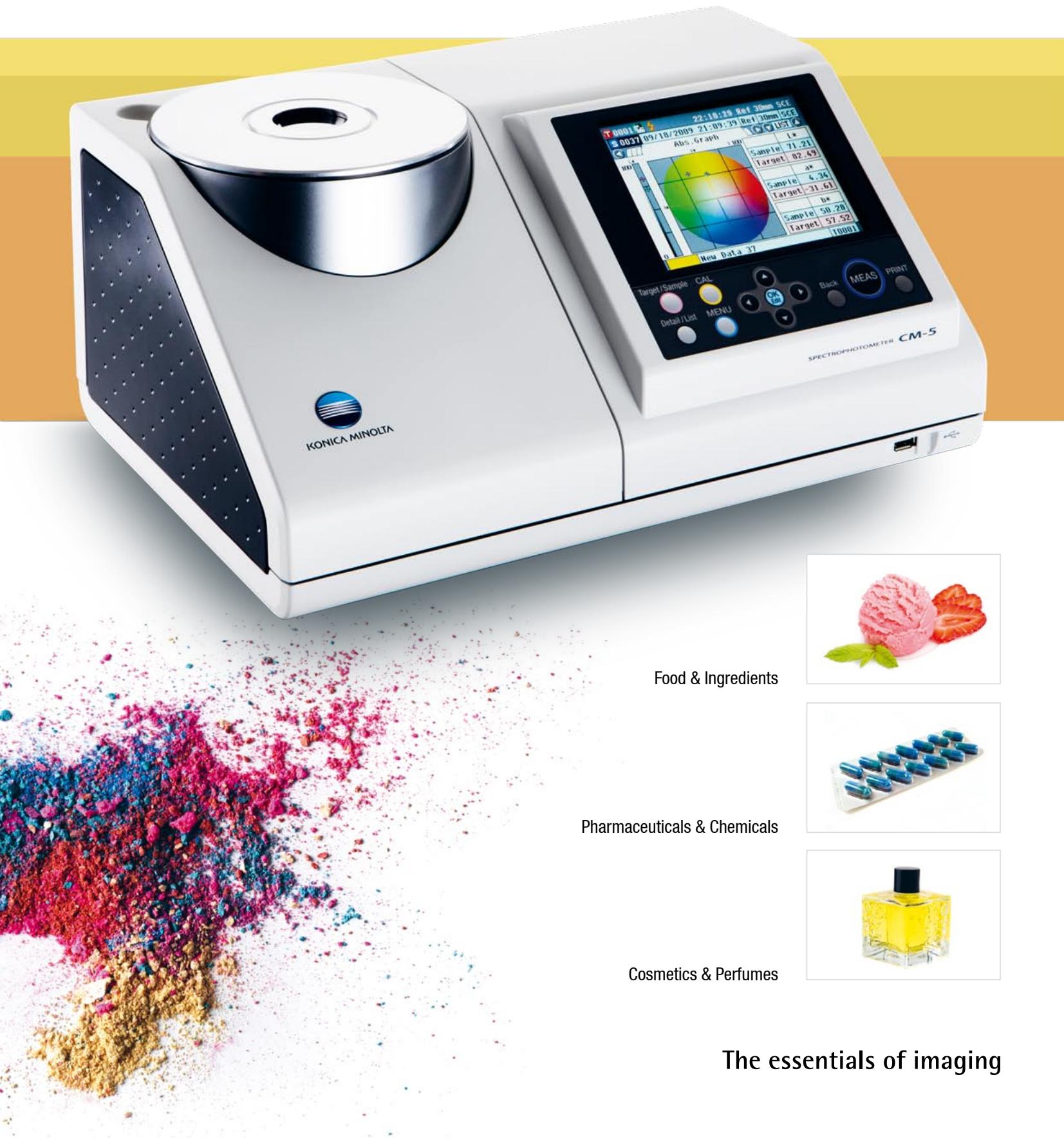 KONICA CM-5 - Spectrophotometer CM-5 - 1