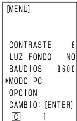 KONICA CR-400 - Pantalla de LCD, Comunicación y otros Ajustes - 2