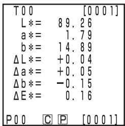 KONICA CR-400 - Once settings are complete, press the Measure/Enter key ure after - 1
