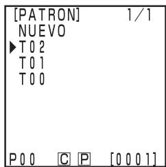 KONICA CR-400 - Selección la diferencia de color respecto al patron que desea borrar median te la tecla - 1
