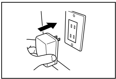 KONICA CR-400 - Insert the AC adapter power plug to an AC outlet (100-240 Vac). - 1