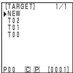 KONICA CR-400 - Select "EDIT" using the key and press the Measure/Enter key. - 1