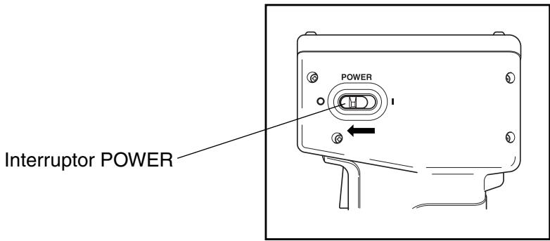 KONICA CR-400 - Situe el interruptor POWER en la posicion ( O ). - 1