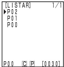 KONICA CR-400 - Pulse la tecla Data List DataList minteras se muestra la pantalla de Mediciones. - 1