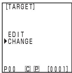 KONICA CR-400 - Select "EDIT" using the key and press the Measure/Enter key. - 3