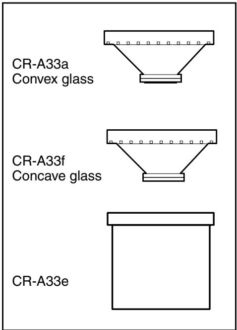 KONICA CR-400 - Glass Light Projection Tube - 1