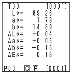 KONICA CR-400 - Una vez finalizada la configuración, pulse la tecla Measure/Enter Measure Enter - 1