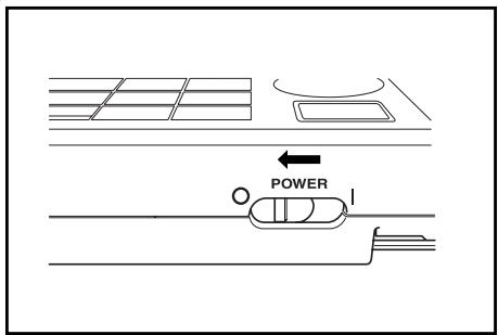 KONICA CR-400 - Make sure the power switch is turned OFF (O). - 1