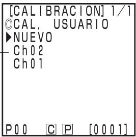 KONICA CR-400 - Pulse la tecla de Calibracion Calibrate)msteadas muestra la pantalla de Mediciones. 1 - 3