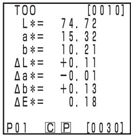 KONICA CR-400 - Press the Delete/Undo Delete \ Undo \ 2 key. - 1