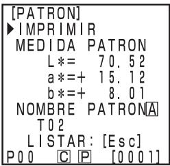 KONICA CR-410 - Selezione "EDITOR" mediante la tecla y pulse la tecla Measure/Enter Measure Enter. - 4