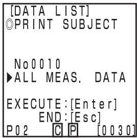 KONICA CR-410 - Press the Print/Paper Feed key - 1