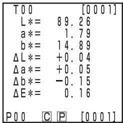 KONICA CR-410 - Once settings are complete, press the Measure/Enter key ure after - 1