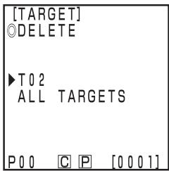 KONICA CR-410 - Press the Delete/Undo 2\ Undo\ ABC key. - 1