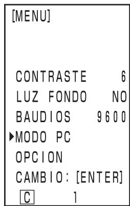 KONICA CR-410 - Pantalla de LCD, Comunicación y otros Ajustes - 2
