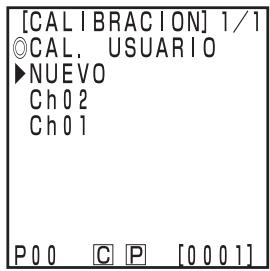 KONICA CR-410 - Pulse la tecla de Calibracion Calibrate)msteadas muestra lapellala deMediciones. 1 - 1
