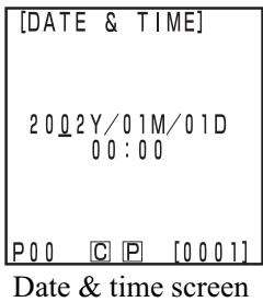 KONICA CR-410 - Press the Measure/Enter key Measure Enter - 1