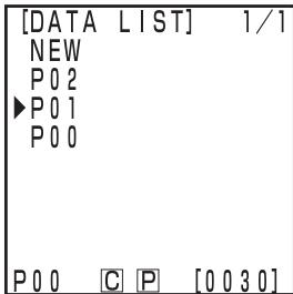 KONICA CR-410 - Select a page using the key. - 1