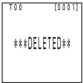 KONICA CR-410 - Press the Delete/Undo Delete \ Undo \ 2 key. - 2