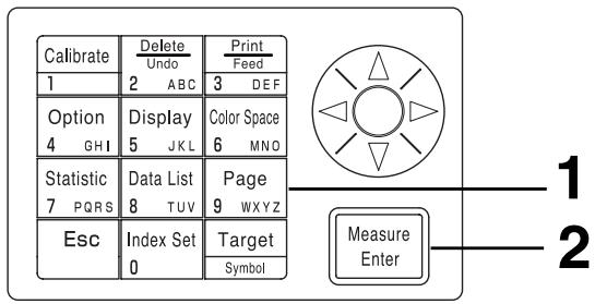 KONICA CR-410 - Updating the Page - 1
