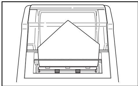 KONICA CR-410 - Put the roll paper into the paper chamber, and close the cover. - 2