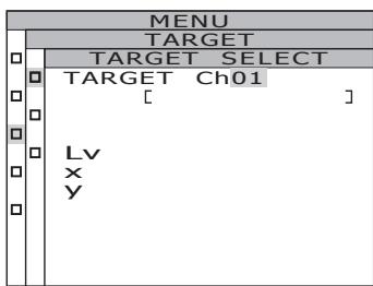 KONICA CS-2000 - Press either  or  key to select [SELECT] and then press ENTER key. - 2