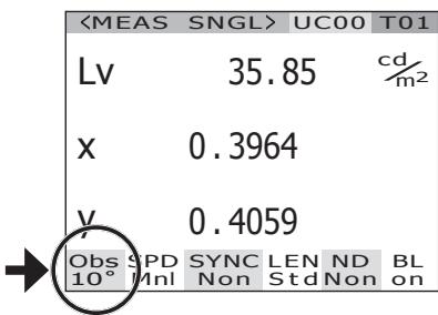 KONICA CS-2000 - Press ESC key. - 4
