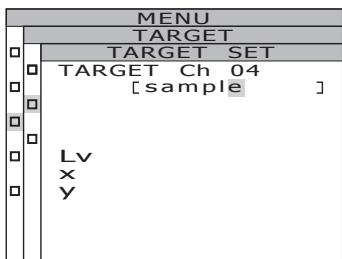 KONICA CS-2000 - Enter the target color ID. - 4