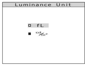 KONICA CS-2000 - When the power switch is OFF (O), turn it to ON (I) while pressing MENU key and key simultaneously. - 1