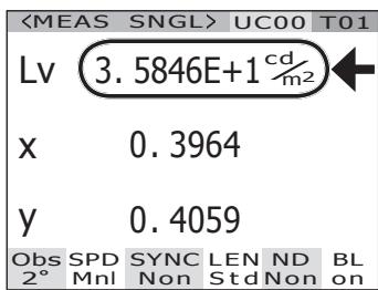 KONICA CS-2000 - Press ESC key. - 1