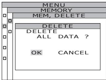 KONICA CS-2000 - 5-b-2. Press  key to select [OK] and then press ENTER key. - 1