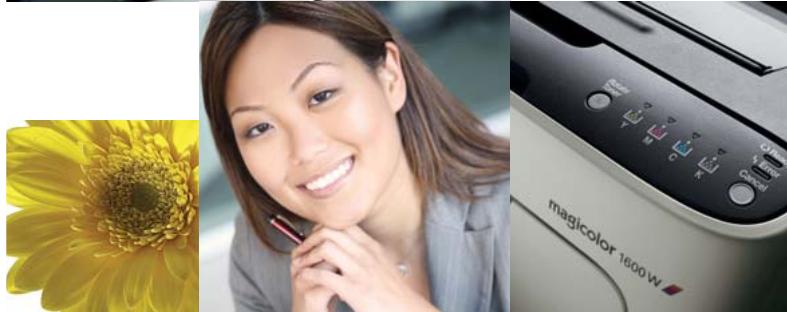 KONICA MAGICOLOR 1600W - COLOR LASER PRINTING GETS PERSONAL - 2