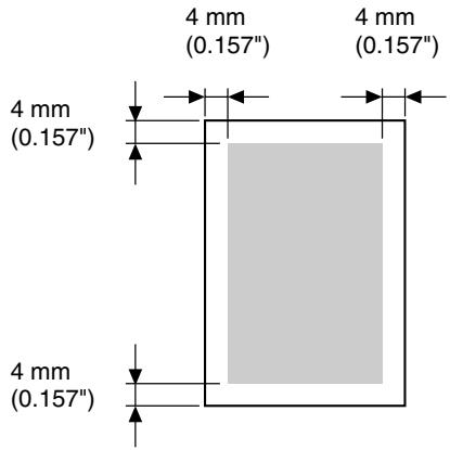 KONICA PAGEPRO 1350E - What Is the guaranteed imageable (printable) area? - 1