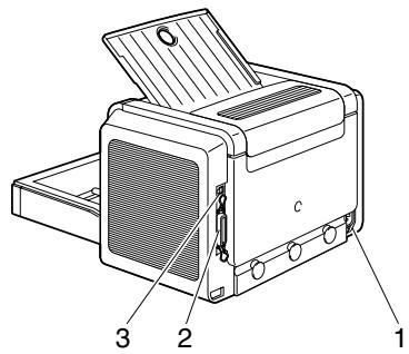 KONICA PAGEPRO 1350E - Rear View - 1