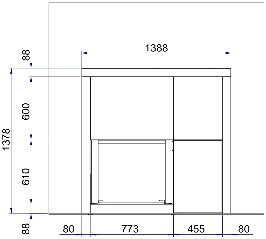 MCZ FORMA - RIVESTIMENTO MATISSE CON TERMOCAMINO FORMA - 1