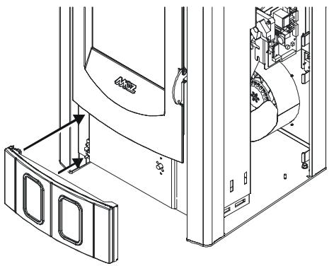 MCZ NOVA - Le montage des carreaux DOIT toujours commencer par le BAS. - 1