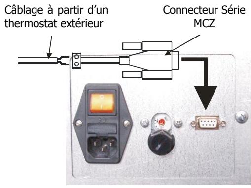 MCZ NOVA AIR - Thermostat extérieur (en option) - 2